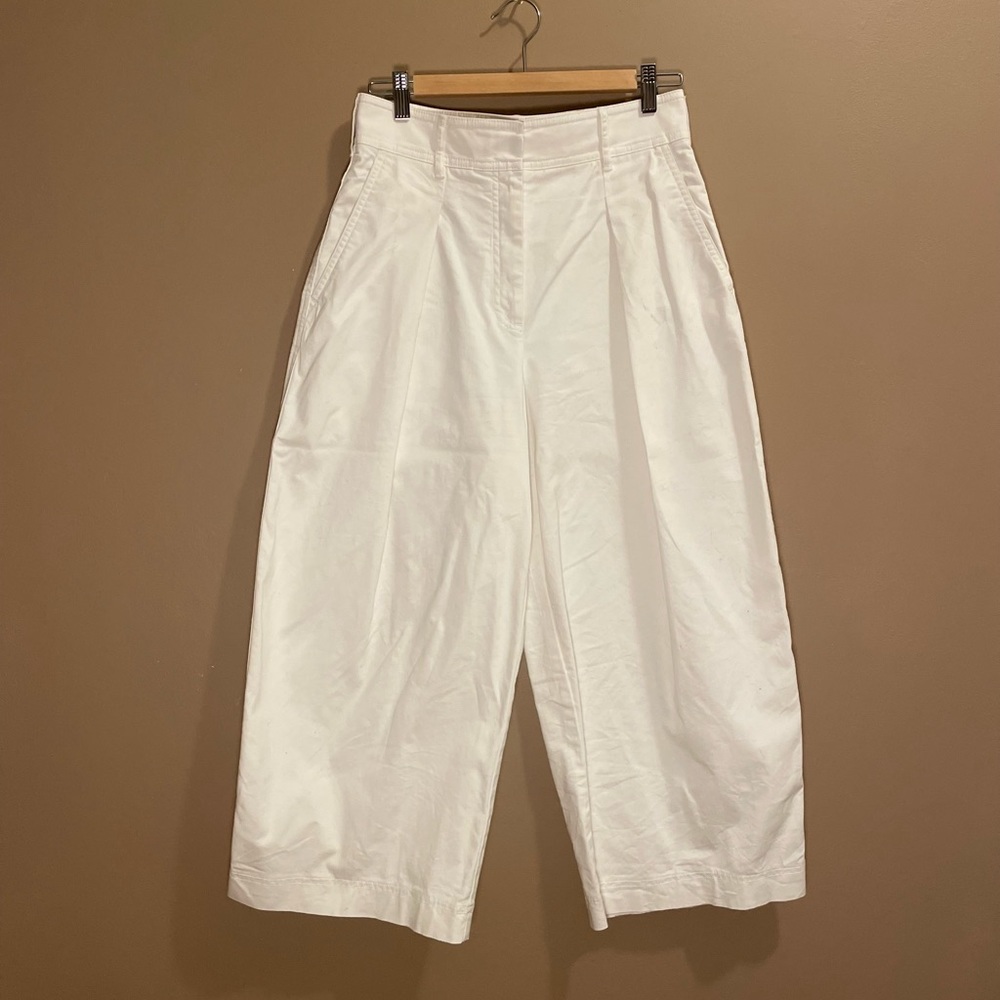 Aritzia - Babaton - Wide-Leg Pleat-Front 7/8 Length Trousers